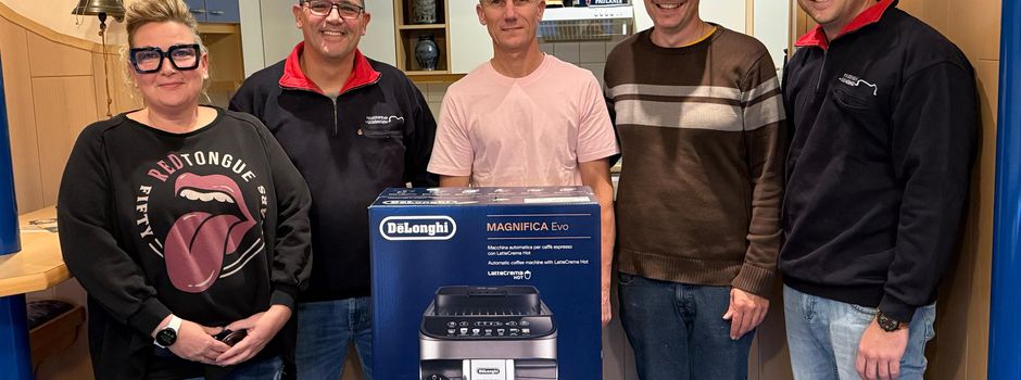 Kaffeevollautomat geht an die freiwillige Feuerwehr