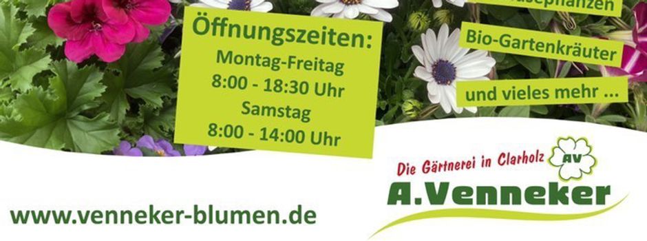 Gartenbaubetrieb Venneker: Bringen Sie jetzt Farbe in Ihren Garten!