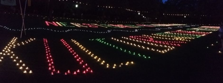 Rekordbesucherzahl beim diesjährigen Niersteiner Parklichterfest