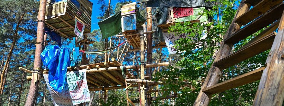 Protest gegen Tesla dürfte nach Aktionswoche weitergehen