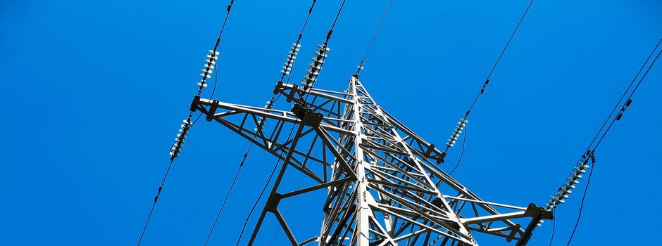 Umbeseilung der Stromleitungen