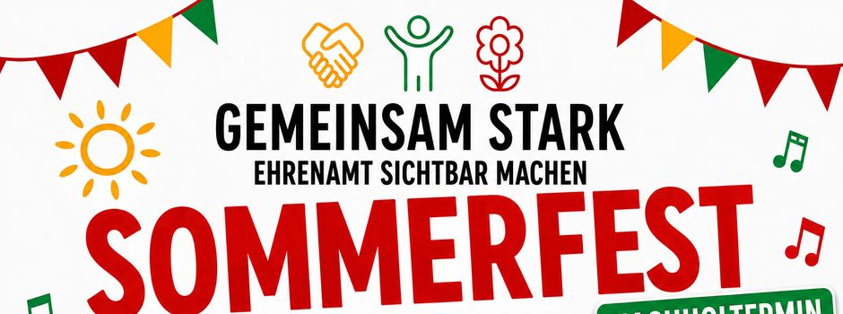 Das Sommerfest für das Ehrenamt steht vor der Tür