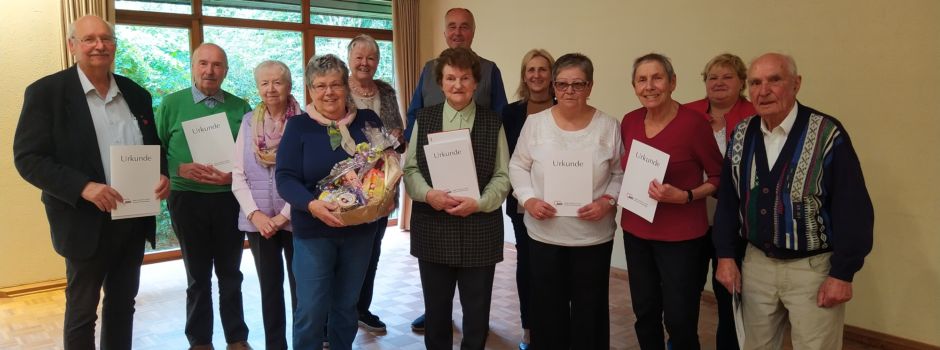 Schneverdinger AWO-Ortsverein: Langjährige Mitglieder geehrt