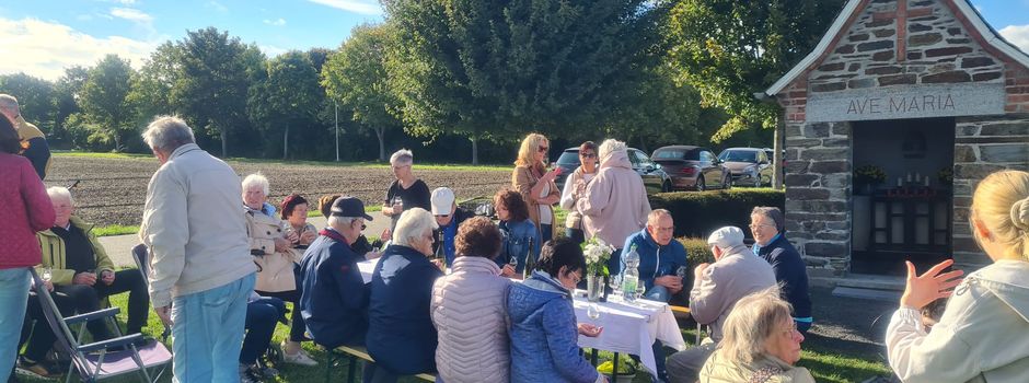 Werde Licht! Stimmungsvolle Andacht am Heiligenhäuschen 