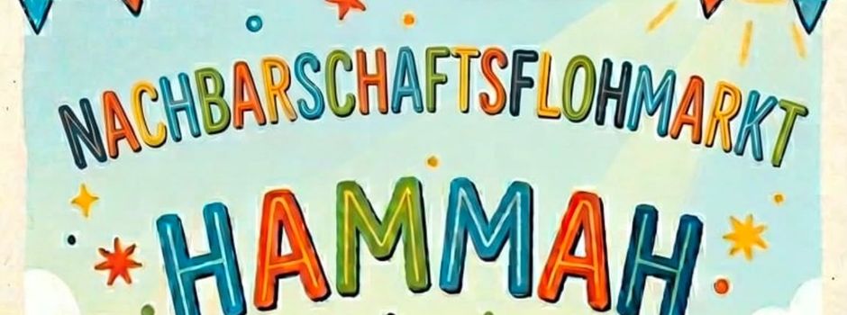 Nachbarschaftsflohmarkt Hammah
