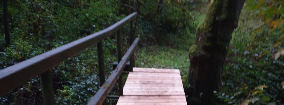 Wanderwegebrücke erneuert