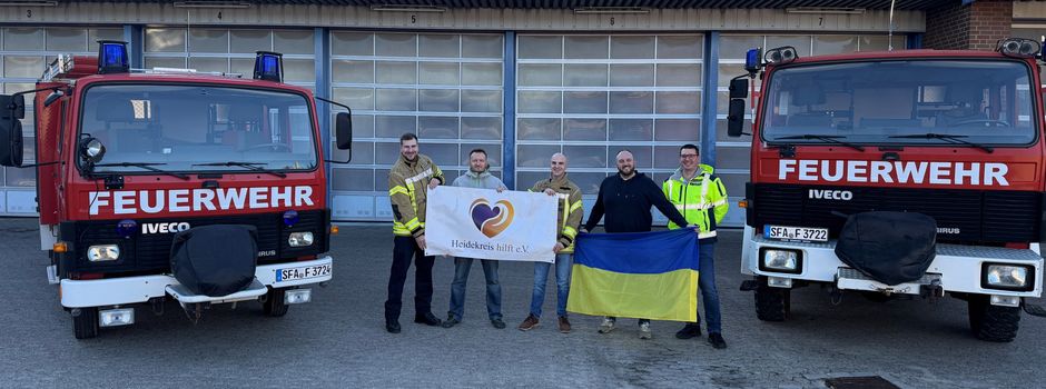 Stadt Schneverdingen spendet Feuerwehrfahrzeuge und Ausrüstung für die Ukraine