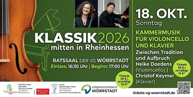 Klassik in Wörrstadt: Kammermusik zwischen Tradition und Aufbruch
