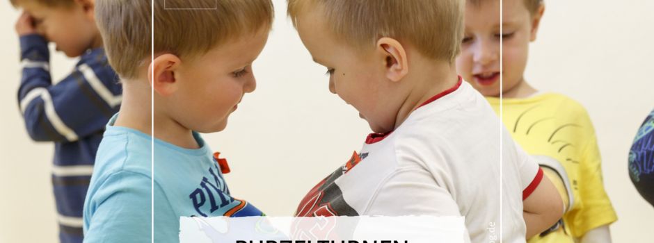 Purzelturnen für Kinder von 1 bis 3 Jahren