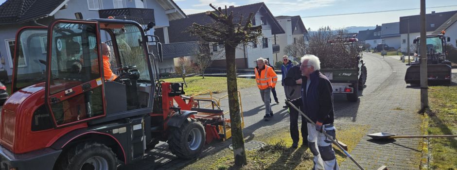 Bauhofgruppe im Einsatz