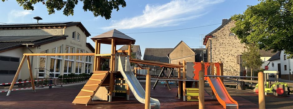 Kurzzeitige Sperrung auf dem Spielplatz
