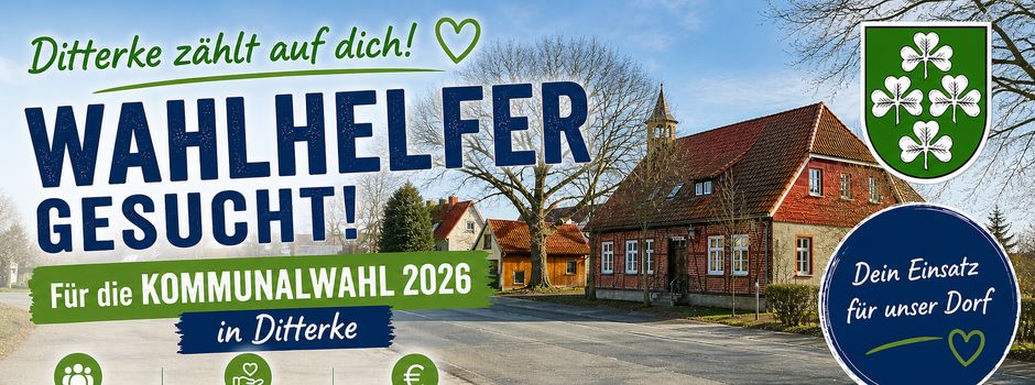 Wahlhelfer für Kommunalwahl gesucht