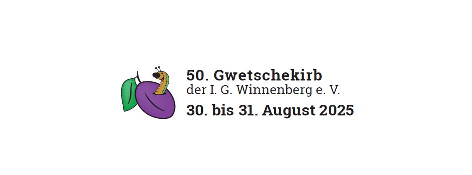 50. Gwetschekirb am 30. und 31.08.2025