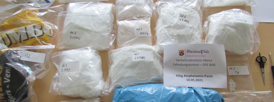 Polizei schnappt Drogenkurier