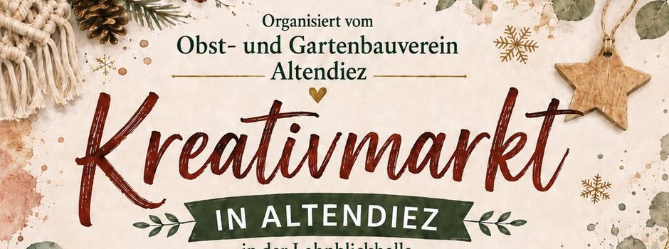 Kreativmarkt in Altendiez lädt zum Stöbern ein