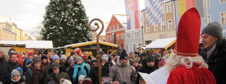 Festliche Stimmung beim Weihnachtsmarkt in Hirschau