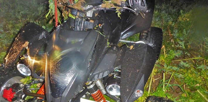 Flucht mit Quad durch Niederkassel jäh beendet