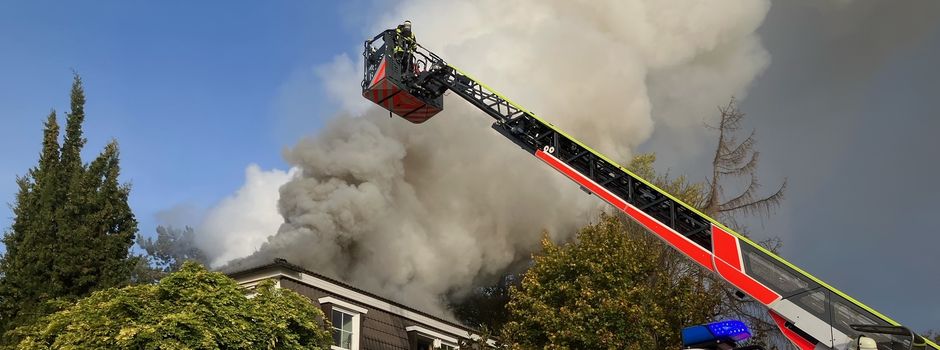 Großer Feuerwehreinsatz in Biebrich