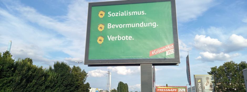 Was hinter den Anti-Grünen-Plakaten in Mainz steckt