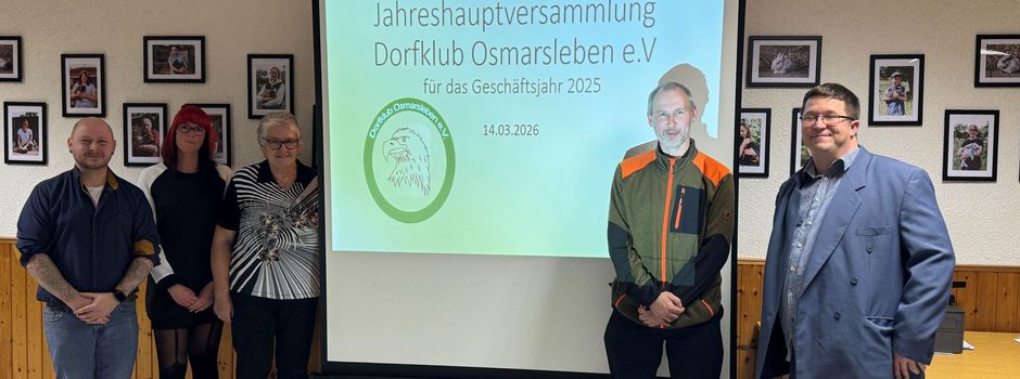 Jahreshauptversammlung des Dorfklub Osmarsleben e.V.
