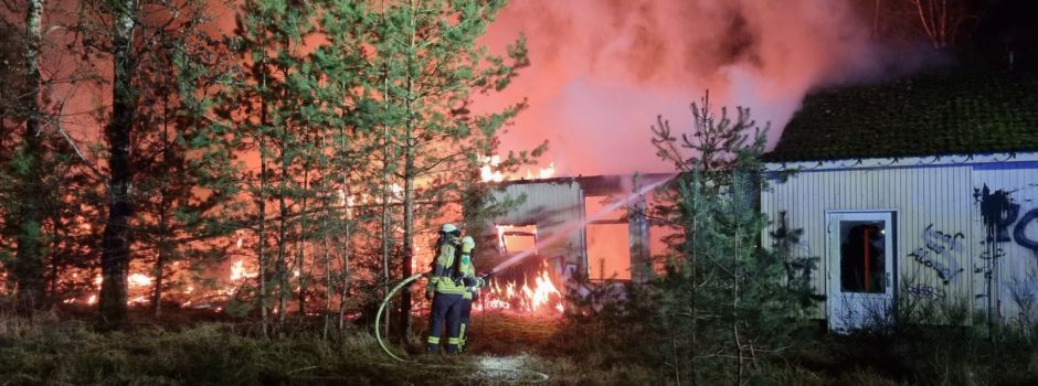 Brandstiftung? Wieder Feuer auf dem Gelände der ehemaligen Endo-Klinik