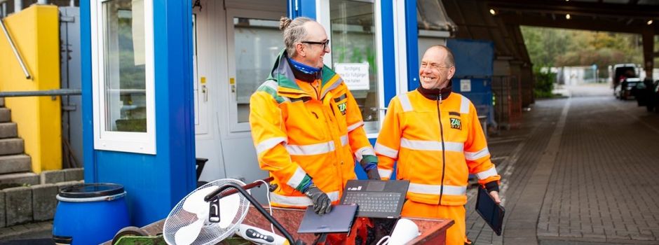 Neue Container für Elektroschrott