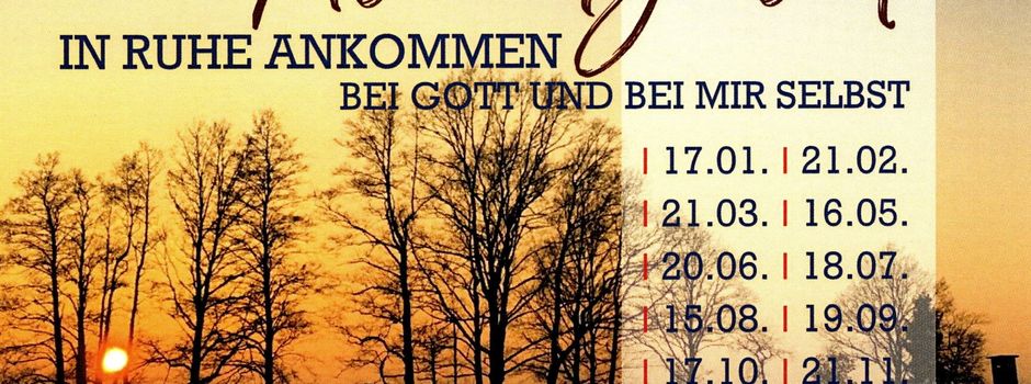 Ökumenisches Abendgebet am 18.07.25 um 17.30 Uhr