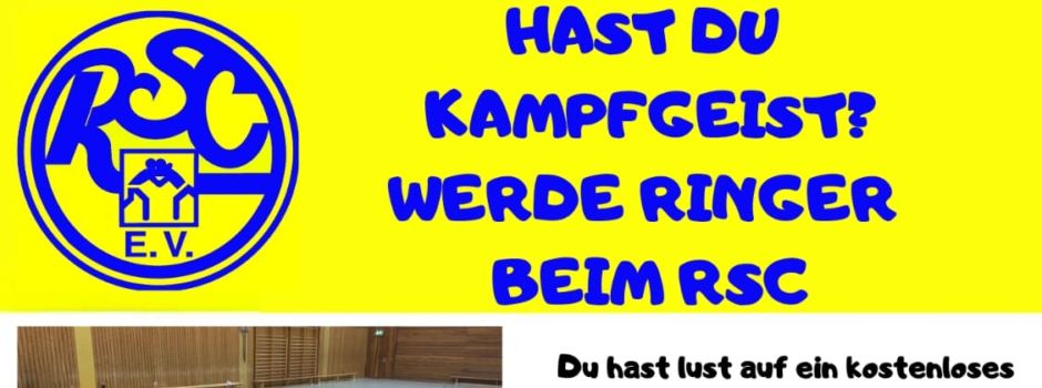 Schnuppertraining beim Ringer-Sport-Club Pirmasens-Fehrbach