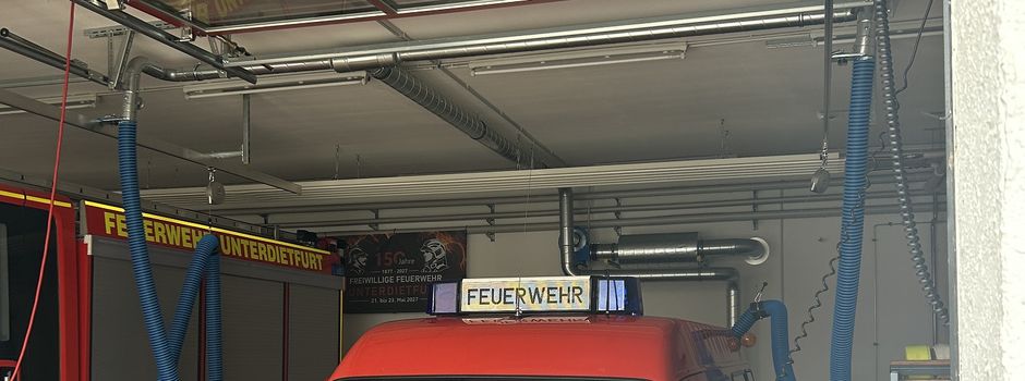 Neue Abgasabsauganlage schützt Feuerwehrleute in Unterdietfurt