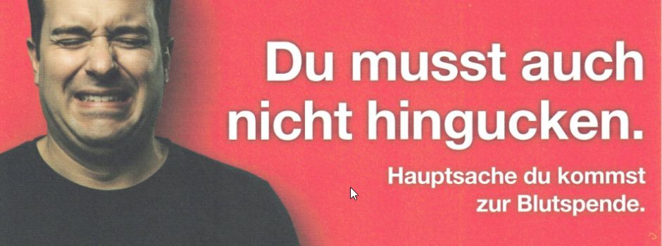 Blutspende im Dorfgemeinschaftshaus