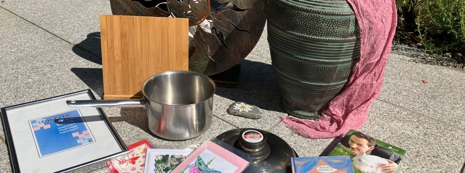 Großer Andrang beim Dorfflohmarkt