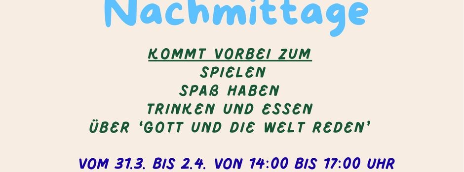 Familien-Nachmittage