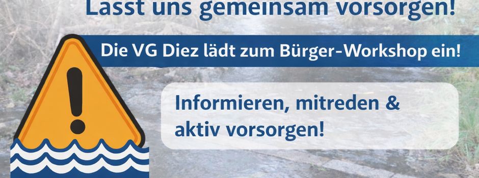 Starkregen & Hochwasser – Lasst uns gemeinsam vorsorgen!