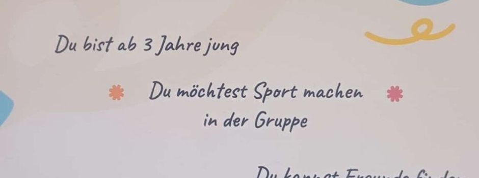 Kindersport ohne Verein?