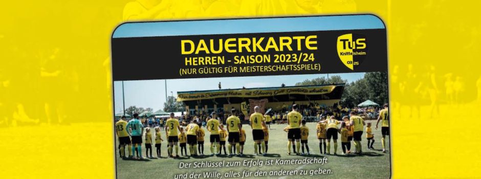 Dauerkarte Saison 2023/24