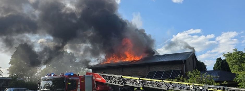 Einsatz für die Feuerwehr Pinnow