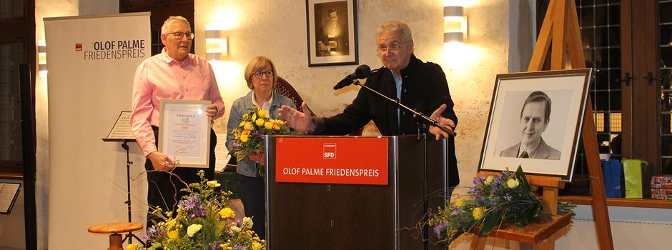 Verein Bunte Vielfalt erhält Olof-Palme-Friedenspreis