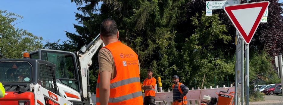 Update Glasfaserverlegung Hahnheim