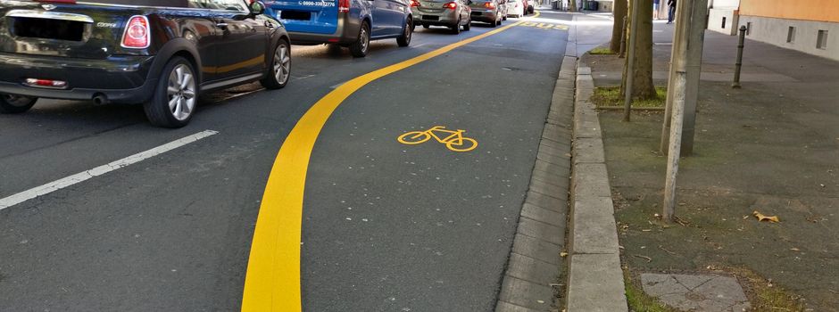 Umstrittene Busspur auf Mainzer Rheinstraße entfernt