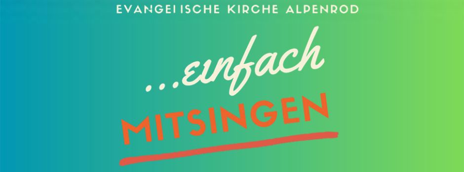 ...einfach mitsingen