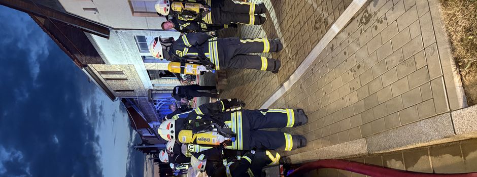 Gebäudebrand in Klostermansfeld 