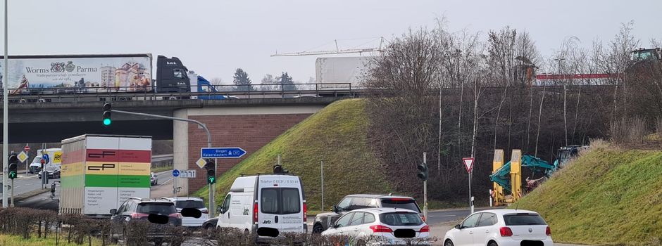 Mittwochvormittag: Autobahntunnel Hechtsheim schon wieder gesperrt