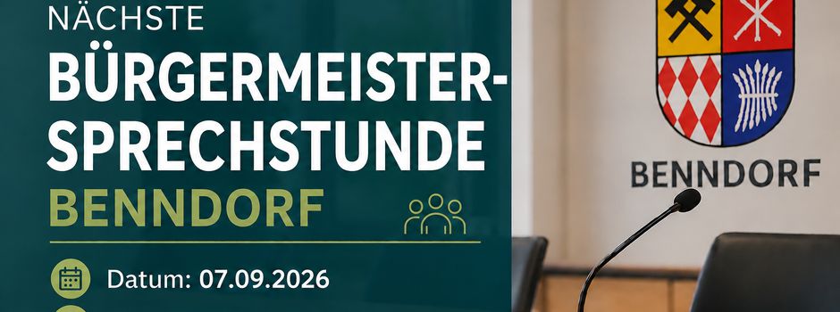 Bürgermeistersprechstunde heute im Treffpunkt am Knappenplatz
