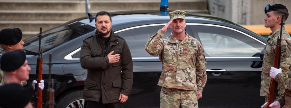 Darum war Selenski in Wiesbaden