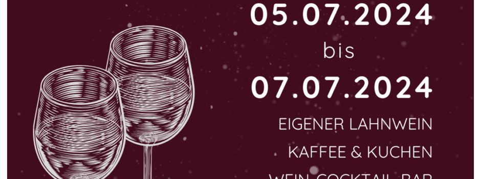 Hoffest beim Lahnweingut Massengeil Beck in der Borngasse 5