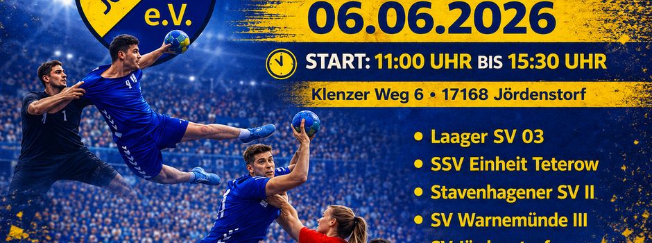 Handballturnier in Jördenstorf
