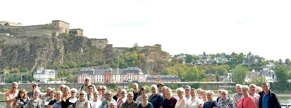 Heute waren wir in Koblenz