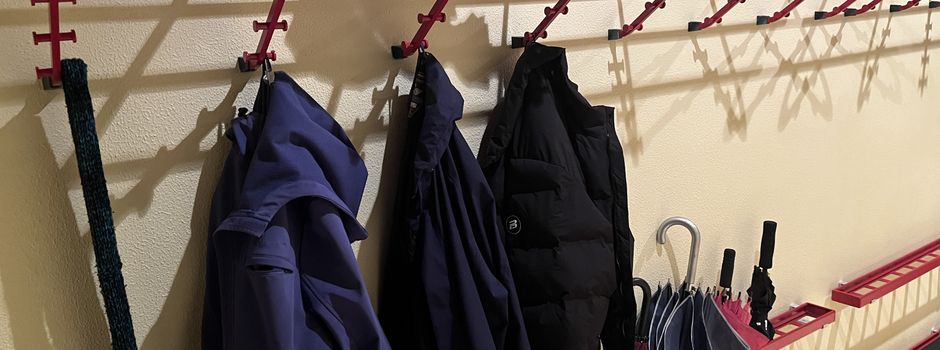 Garderobe füllt sich