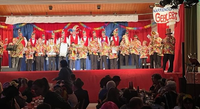 Kappensitzung in Gehlert