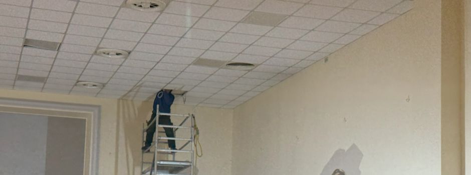 Umstellung der Beleuchtung auf moderne LED im Dorfgemeinschaftshaus